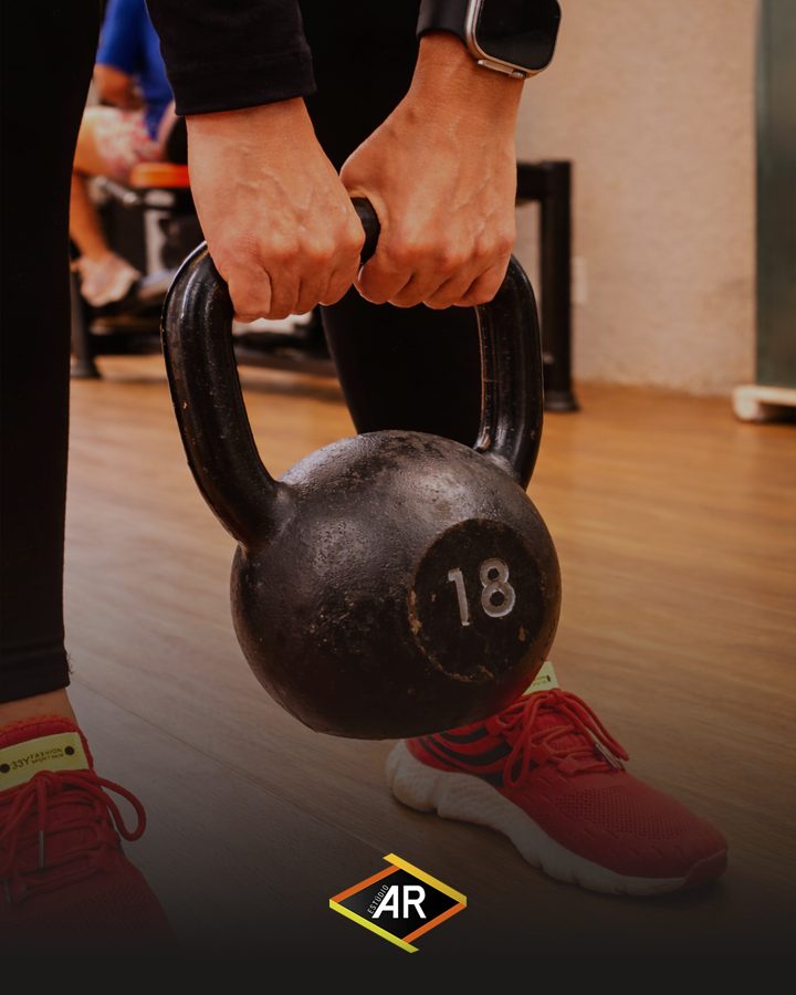 Kettlebell do Estúdio AR — evolução medida em números